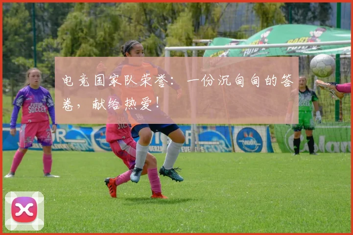 电竞国家队荣誉：一份沉甸甸的答卷，献给热爱！