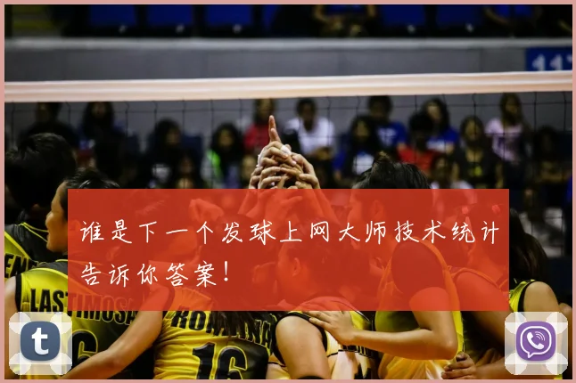 谁是下一个发球上网大师技术统计告诉你答案！