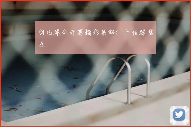 羽毛球公开赛精彩集锦：十佳球盘点