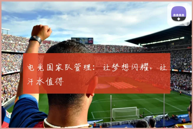 电竞国家队管理：让梦想闪耀，让汗水值得